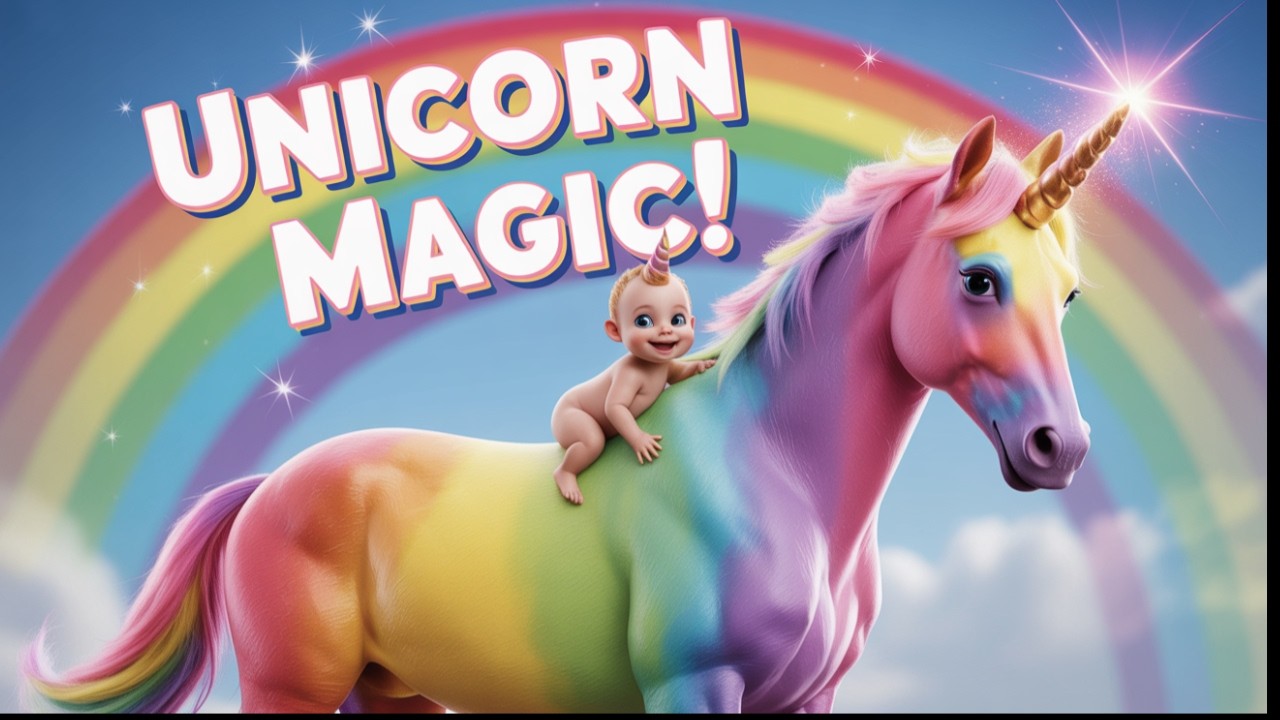 Rainbow Unicorn Baby Magic 🦄🌈 | Fun Fantasy Adventure for Kids | Family Cartoon