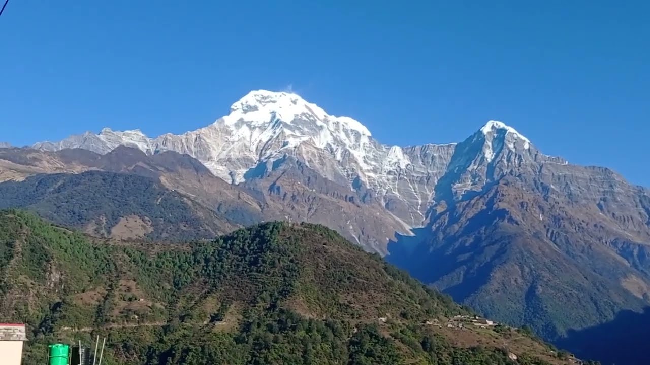 Gandruk view and beauty of mountain #subscribe #like #nepalbeauty🇳🇵  #nepal #pokhara #ghandruk
