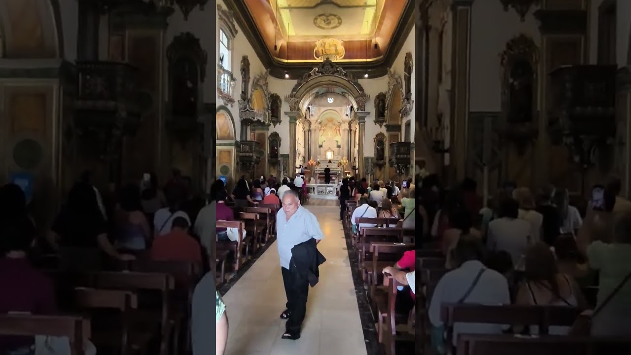  Centro Igreja De Aparecida SP , e seu Sinos tocando Meio dia Domingo 25/01/26