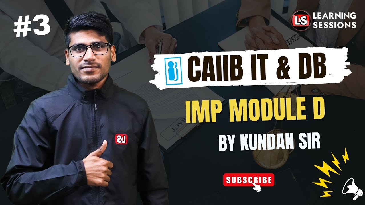 CAIIB Important Module D | IT & DB | Recalled Questions