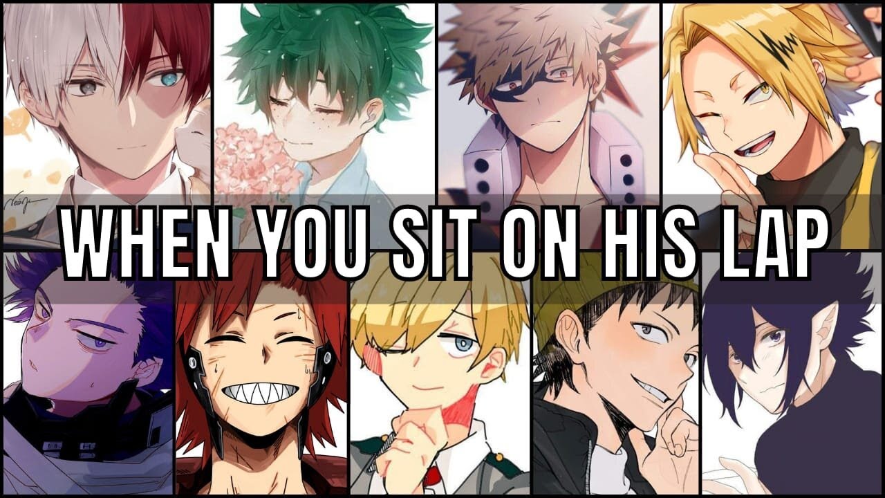 When you sit on his lap | bnha x Listener | MHA ASMR