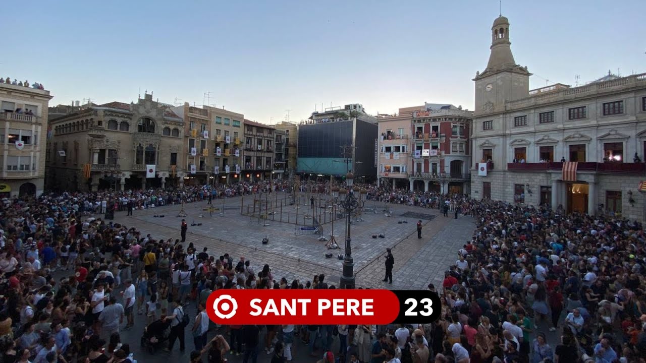 🔴 Les Completes, tronada i focs a l'antiga | #SANTPERE2023