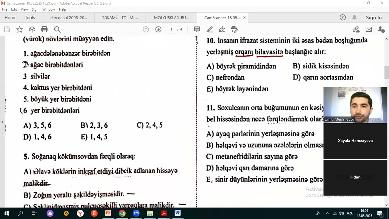 18.05.2025 Otk sınaq-Biologiya izahlar