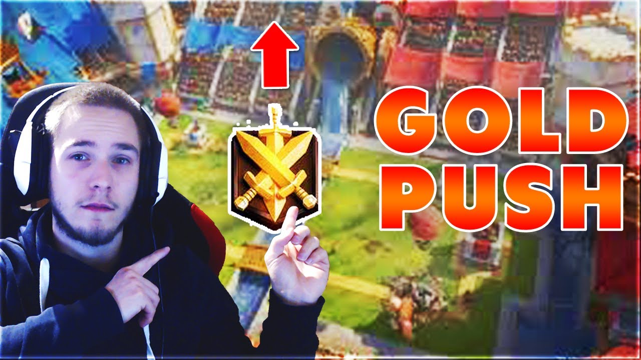 Gold Push in Clash Royale zum Season Ende