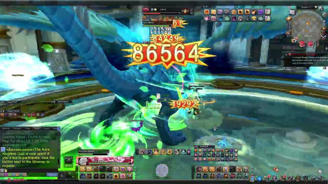 S35 Lancer Solo Voe Party F10 to F12