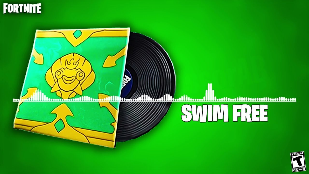 Fortnite Swim Free Lobby Music 10 Hour Version! (C5S2 BattlePass - Poseidon Song)