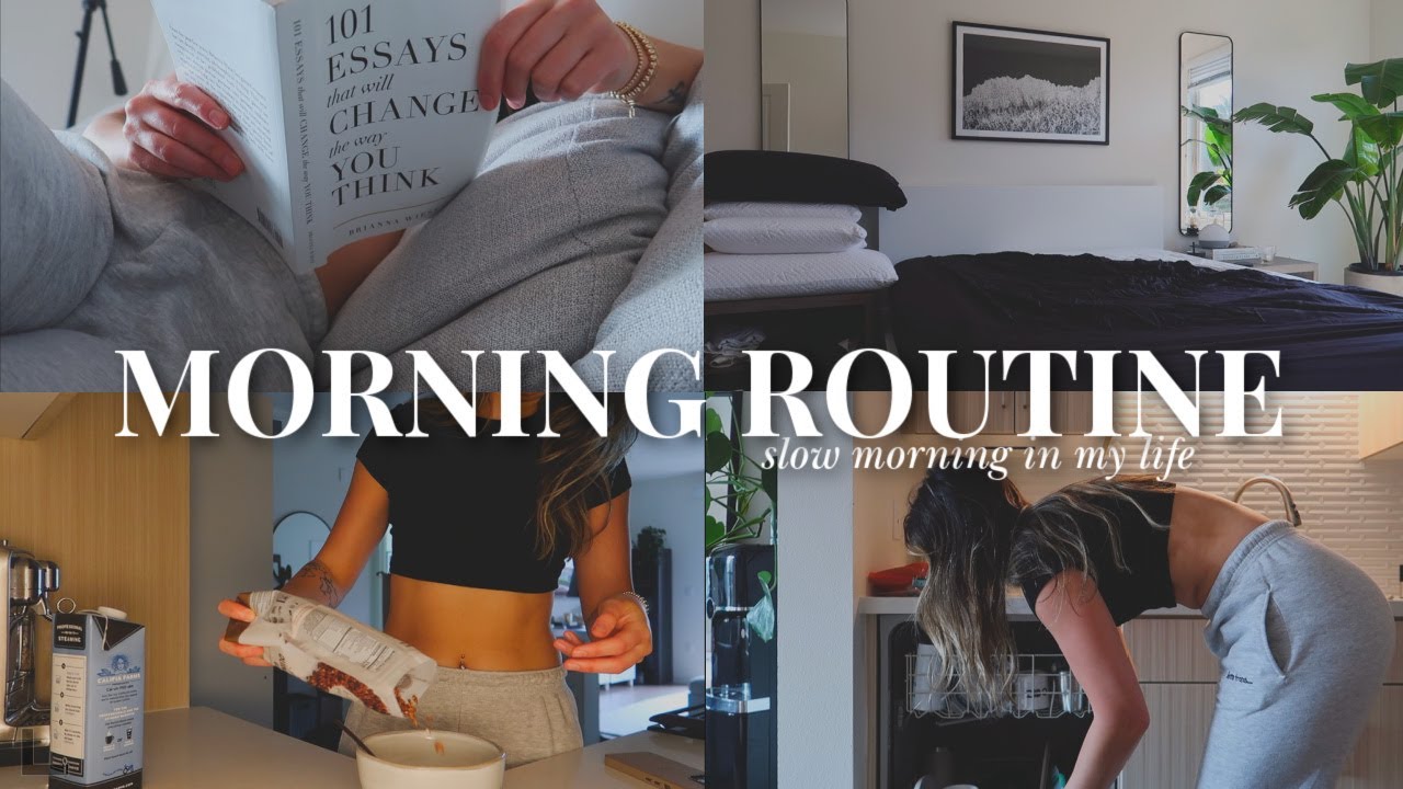 MORNING ROUTINE | slow morning in my life