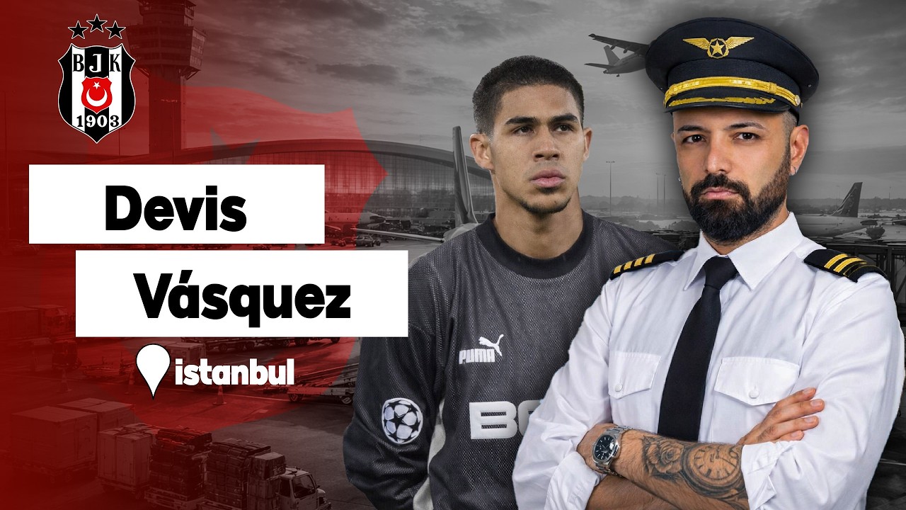 DEVİS VAZQUEZ | UÇAK TAKİBİ | BEŞİKTAŞ | TRANSFERİN SON SAATLERİ