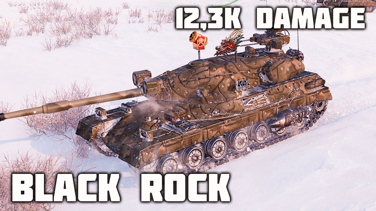 Black Rock WoT – 3Kills, 12,3K Damage