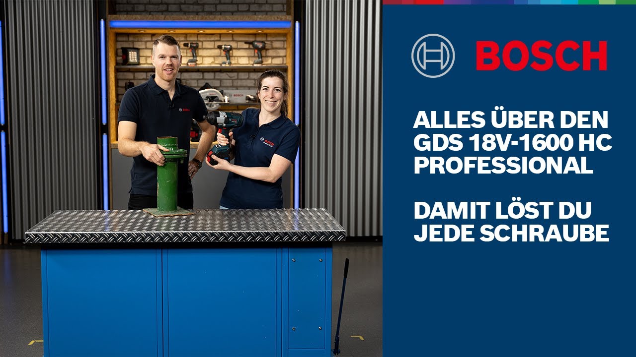 Alles über den GDS 18V-1600 HC Professional Akku-Drehschlagschrauber