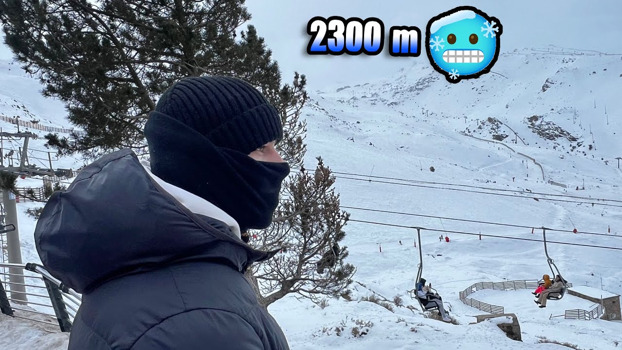 SUBÍ A 2300 METROS DE ALTURA EN ESPAÑA