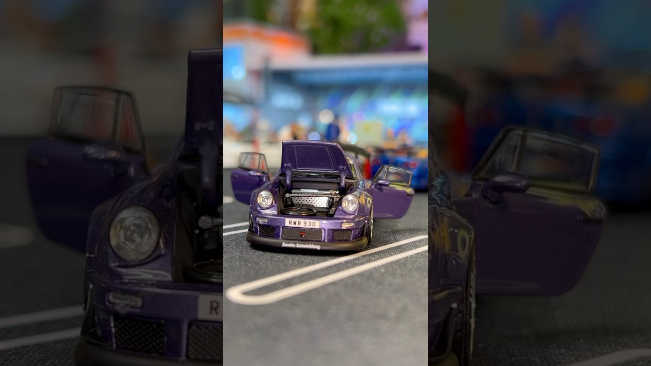 Akira Nakai 1/64 PGM Porsche RWB 930 #youtubeshorts #subscribe #toycars