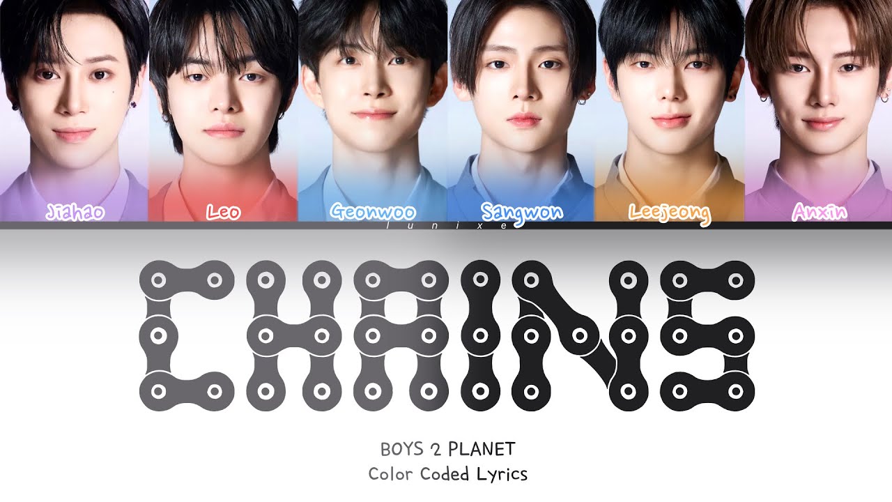 BOYS 2 PLANET (보이즈2플래닛) Love is ‘Chains (체인스)’ Color Coded Lyrics 가사 [Han/Rom/Eng]