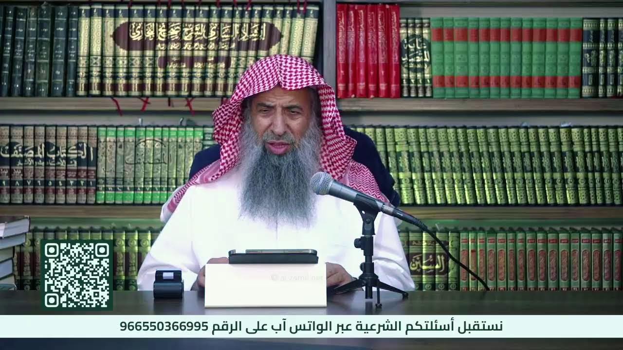 التعليق على الكافي للإمام ابن قدامة | كتاب الاعتكاف | فصل: وليس له أن يبول في المسجد في إناء.