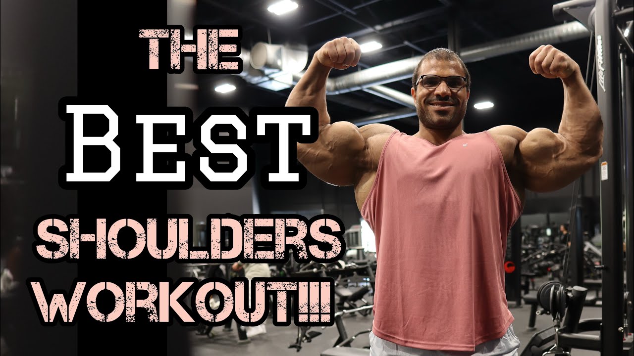 تمرين اكتاف جباااار | FULL WORKOUT