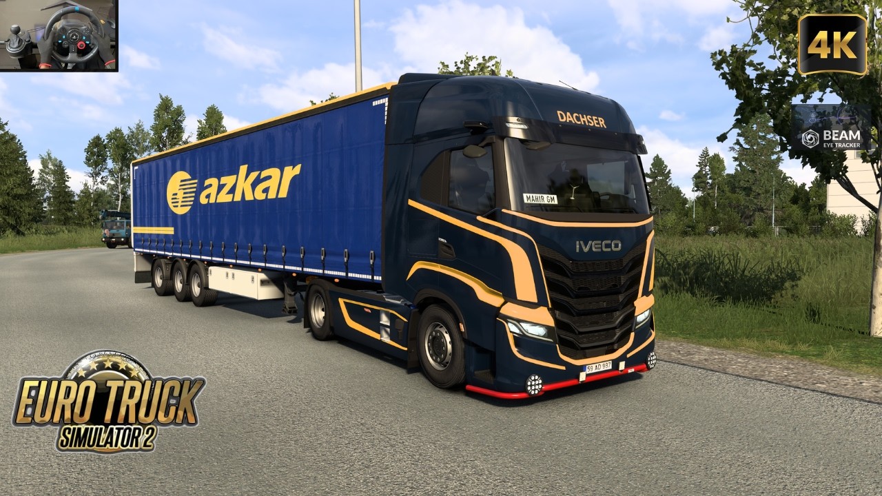 ETS2 | Transporting Medical Equipment | Realistic Gameplay with G29 Steering Wheel
