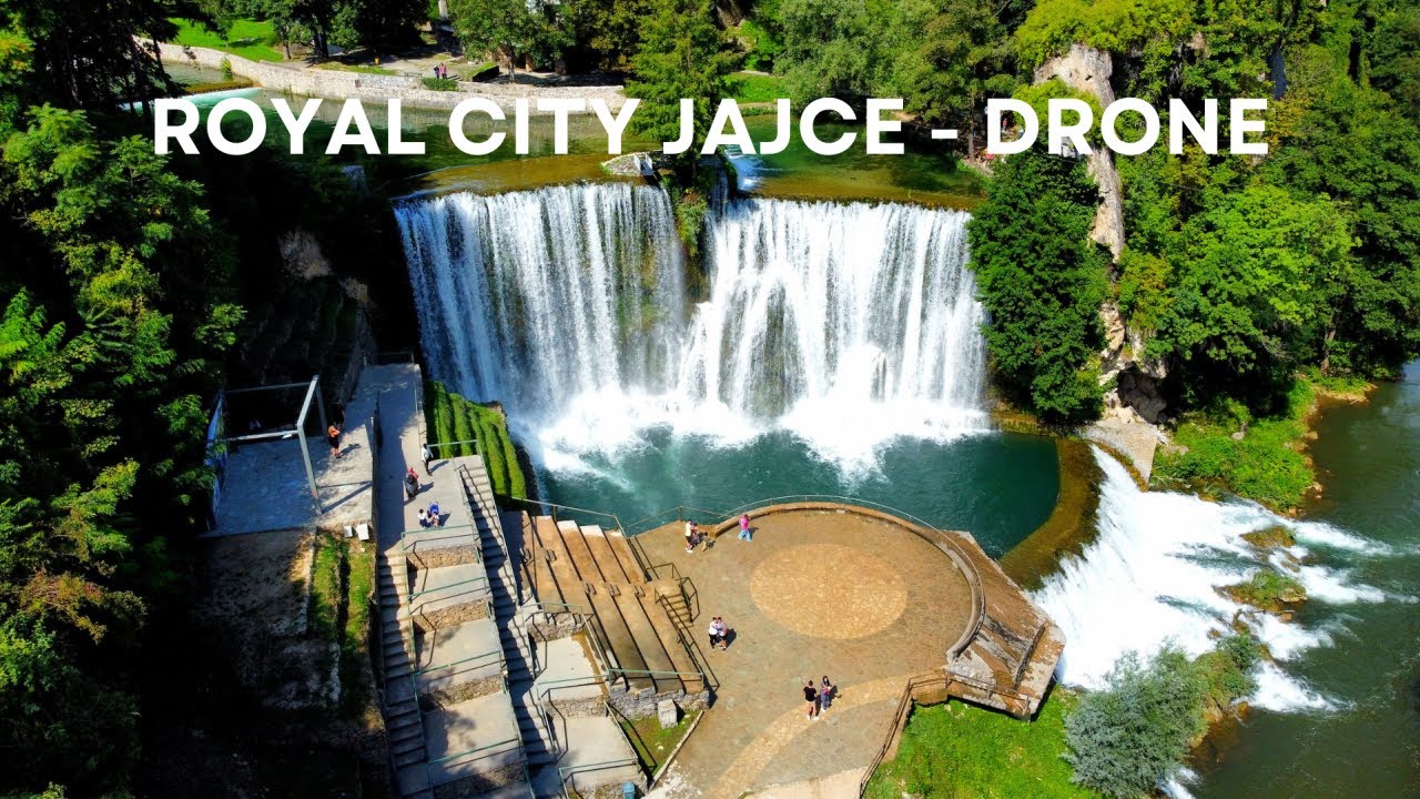 Royal City - Jajce - Bosnia - DJI Drone