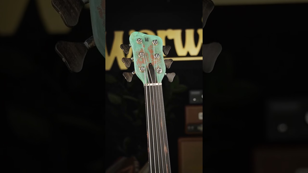 Warwick Custom Shop - 25-4602 - Thumb NT 6-String - Oxidized Copper Finish