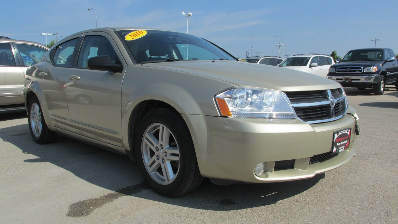 2010 Dodge Avenger SXT Start up, Walkaround and Vehicle Tour