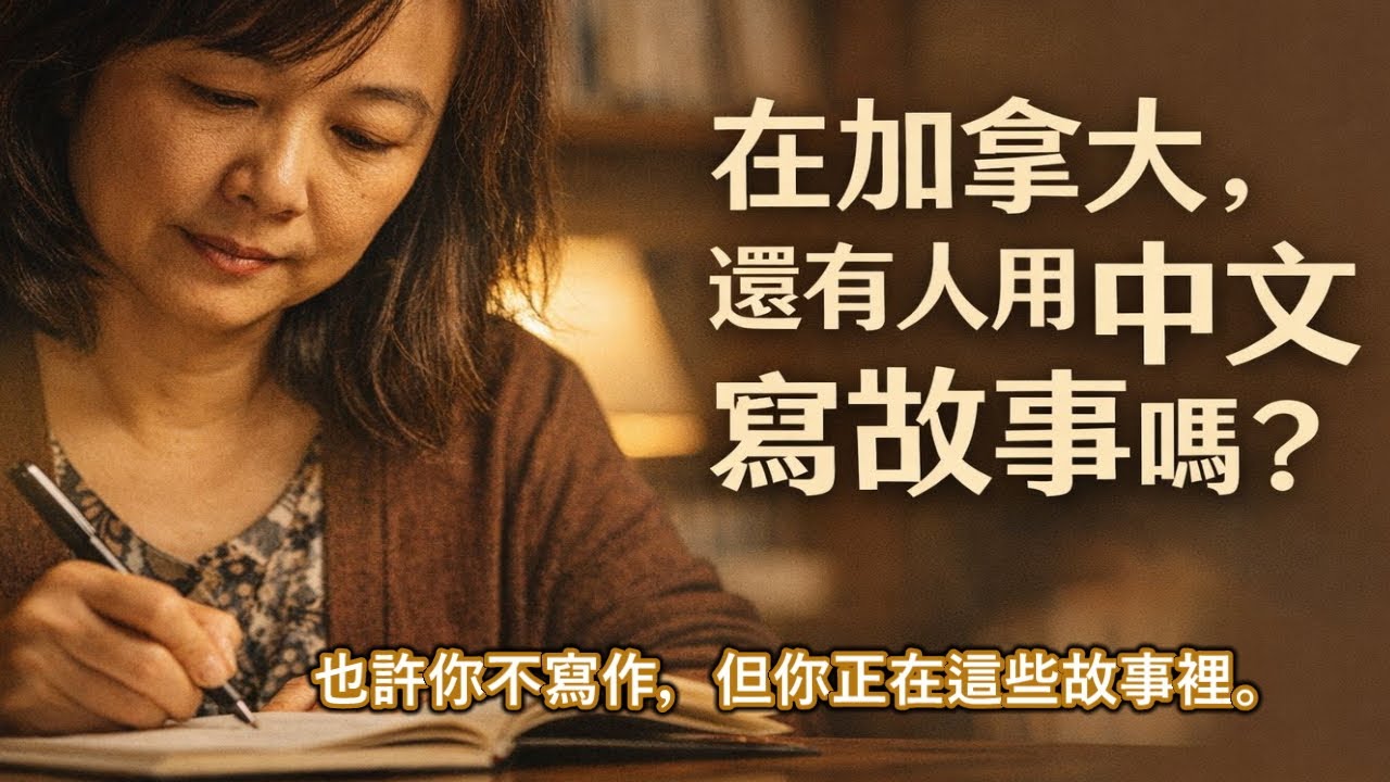 百聞不如一見: 在這個世代， 中文寫作還能走多遠？ 也許你不寫作，但你正在這些故事裡。 # 加拿大華裔作家協會