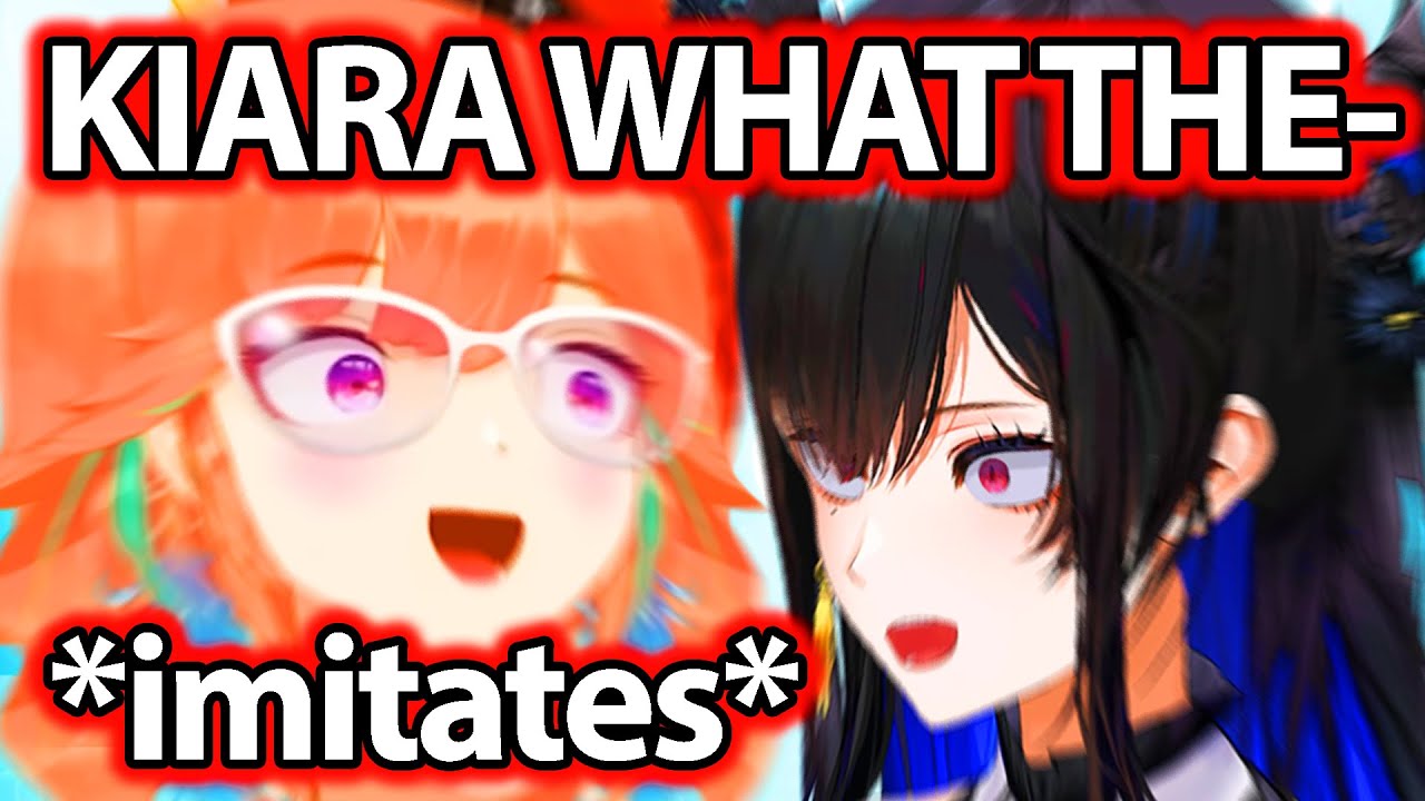 Kiara Broke Nerissa by Imitating Her IRL 【Nerissa Ravencroft / Hololive EN】