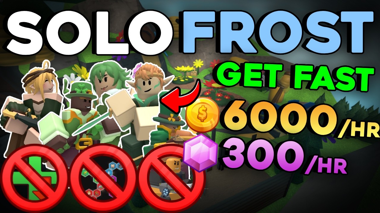 SOLO FROST | NO MICRO NO SKILL TREE | NST STRATEGY