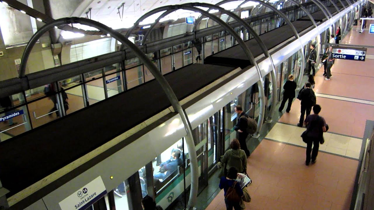 [Paris] MP89 Métro 14 - Pyramides