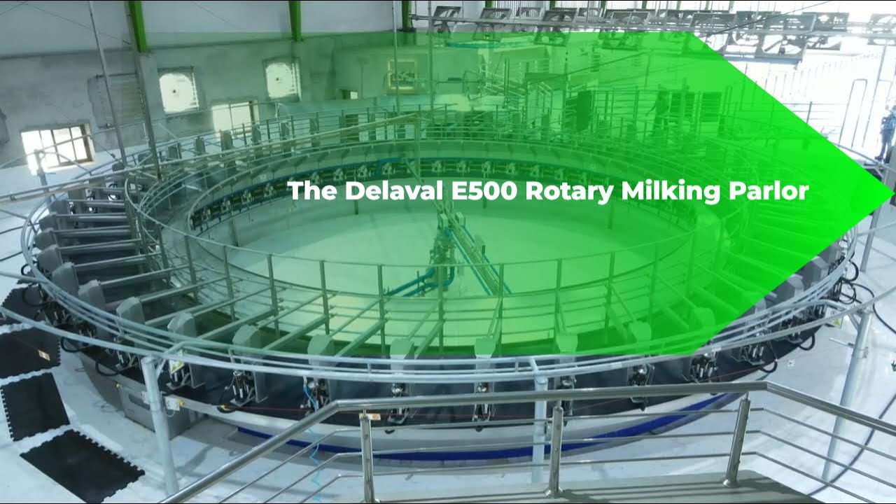 Delaval Rotary Milking Parlor E500
