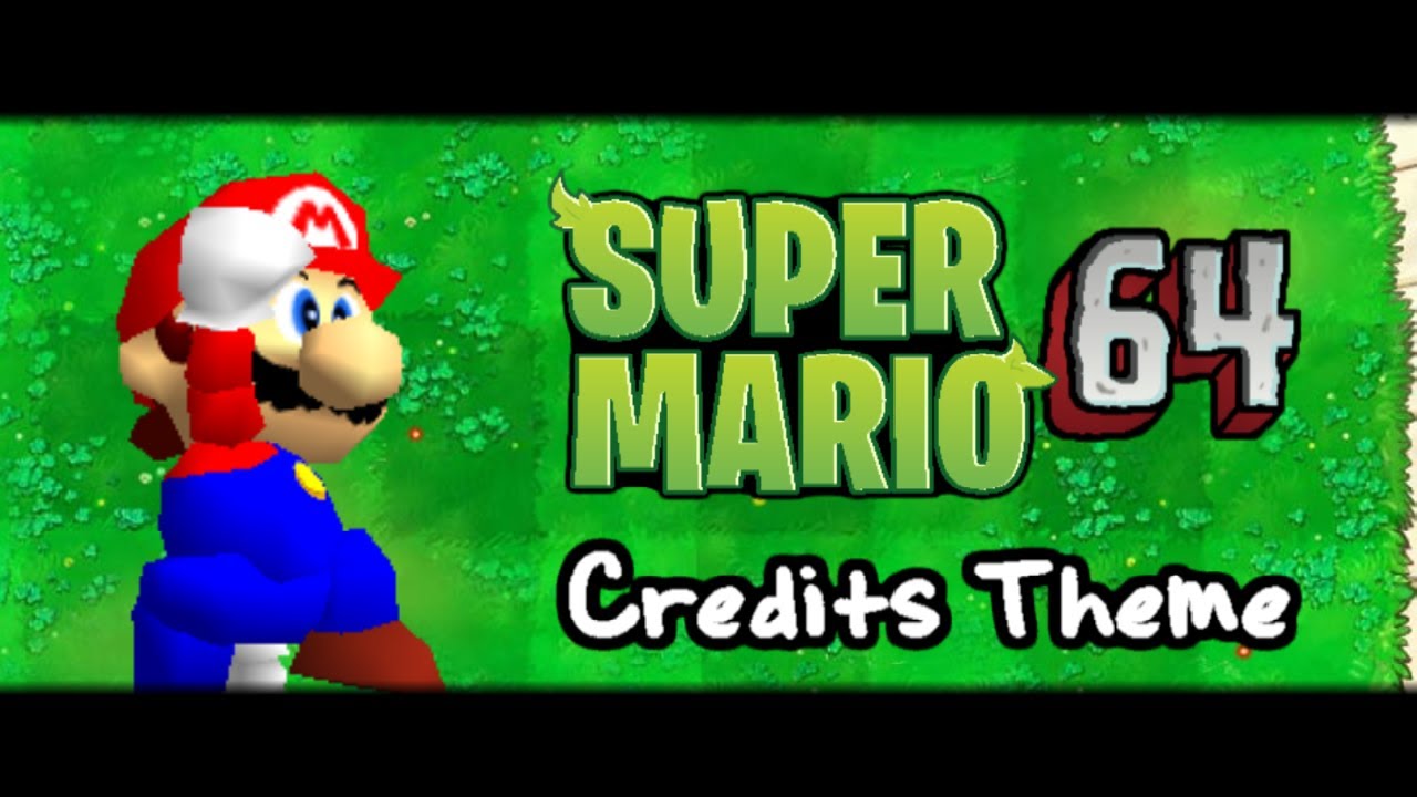 Super Mario 64 Credits Theme in The style of Plants Vs. Zombies