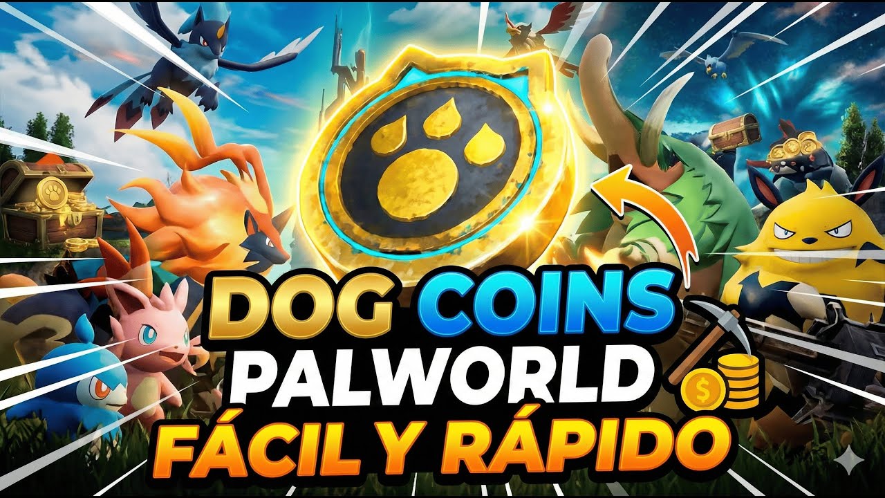 ¡Consigue MILES de DOG COINS por HORA! 💰 Mejores Rutas en Palworld