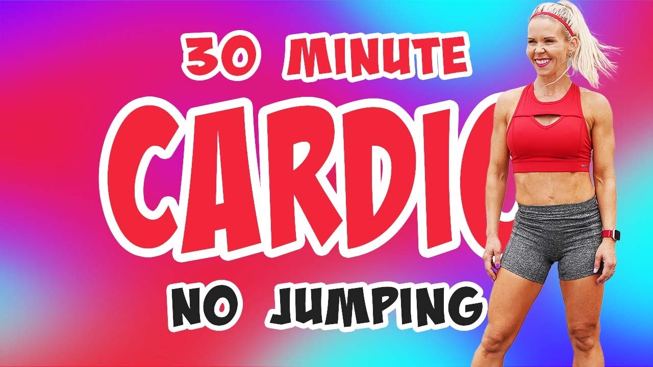 GET SWEATY WITH NO JUMPING 💦 | 30 Minute Cardio HIIT Workout | No Equipment
