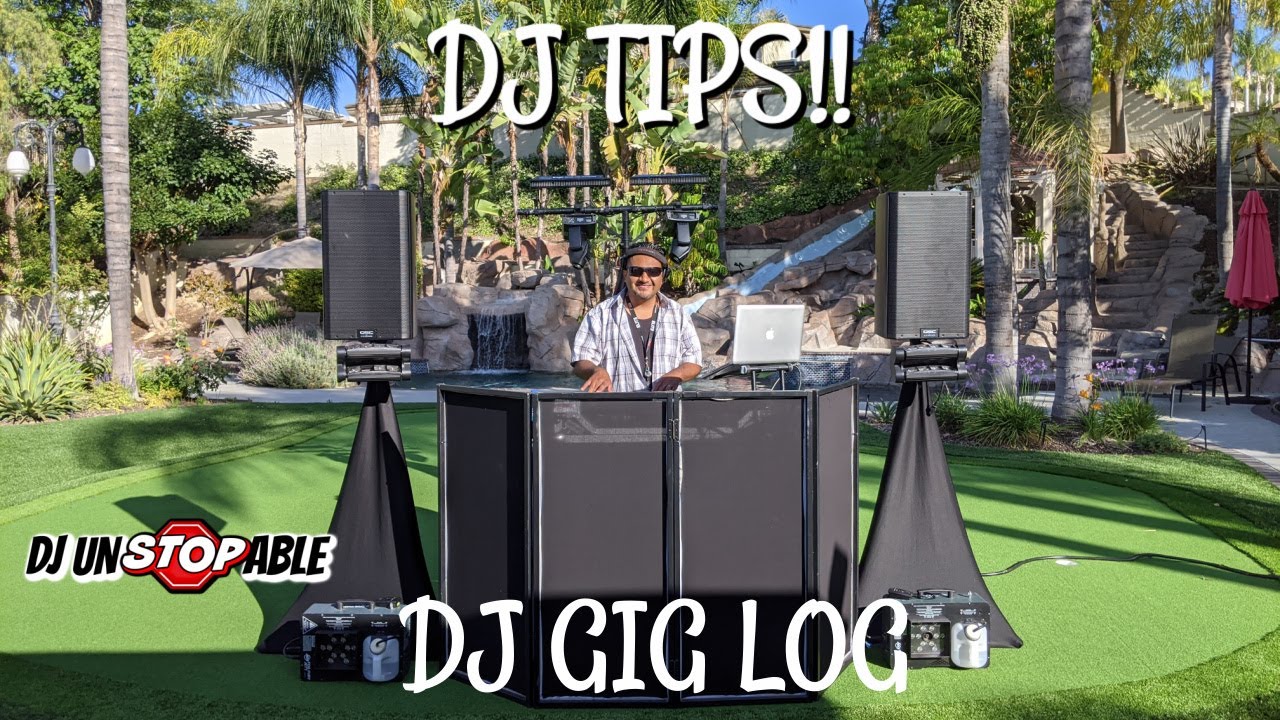 Dj Unstoppable Trying out my new QSC K12.2 GIG LOG BEHIND THE SCENES