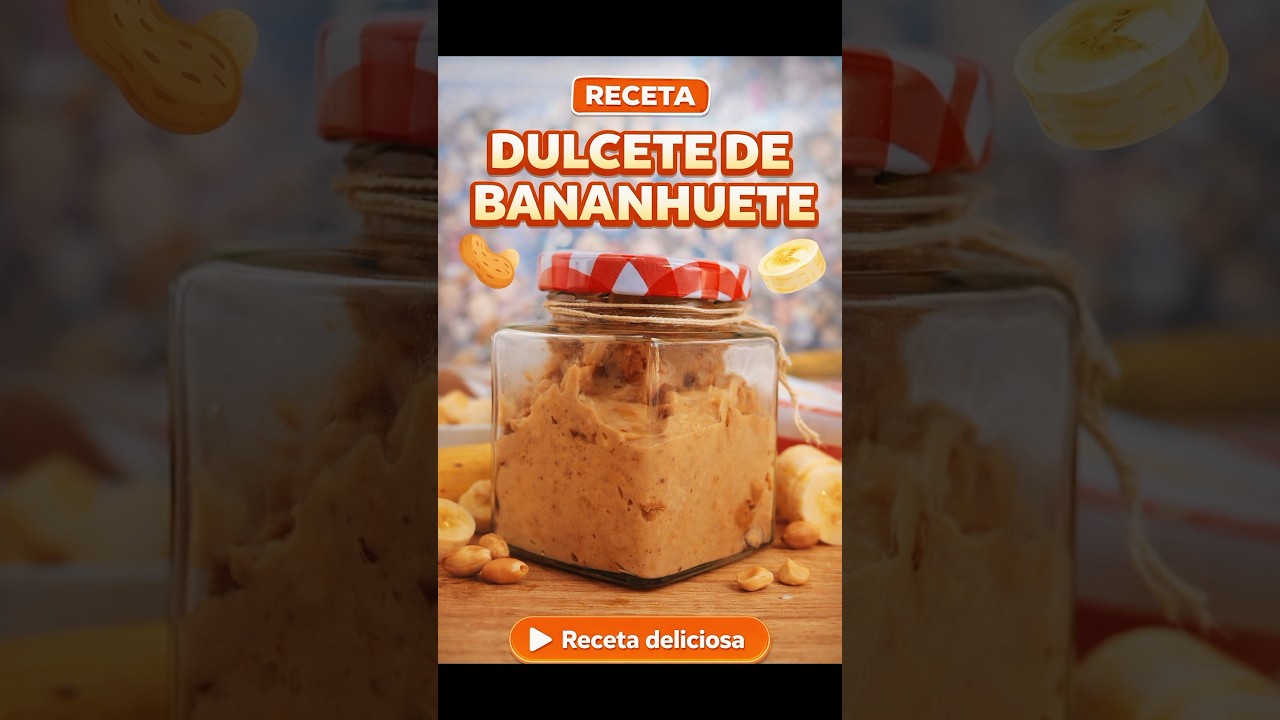 🍯DULCETE DE 🍌BANANHUETE🥜🥇 