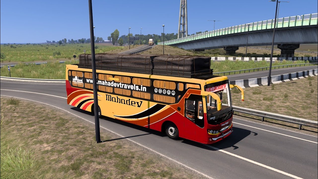 mahdev travels ll 🚌🚌 New bus video ets 2 game download mod 