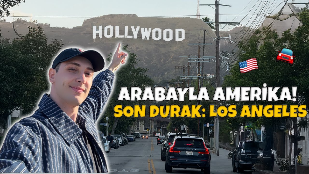 AMERİKA VLOG! Los Angeles Gezilecek Yerler, Arabayla Amerika Turu, Alışveriş, Road Trip, LA Vlog 🇺🇸