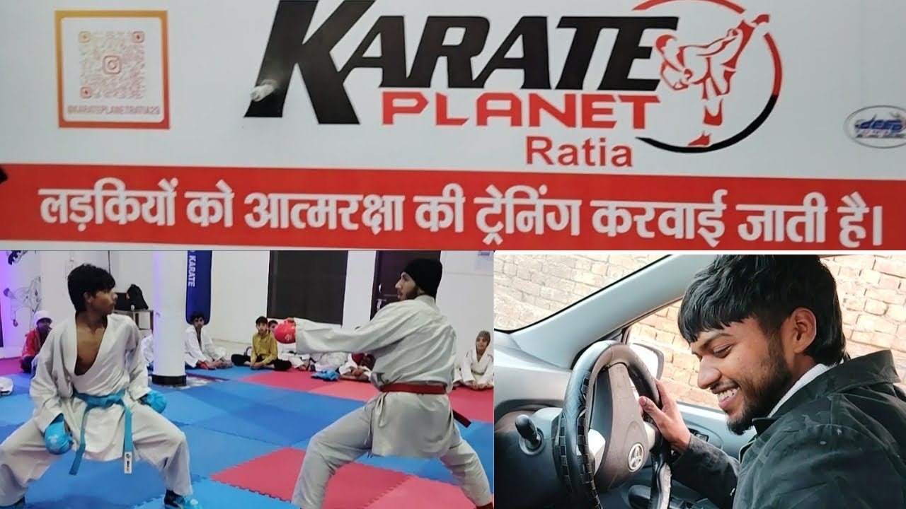 आज हमने visit किया Karate Planet Ratia ma🤟🤟 part- 2🤗🤗 आज हमने गाड़ी चलाने सखी | Daily Work Routine🤗🤟