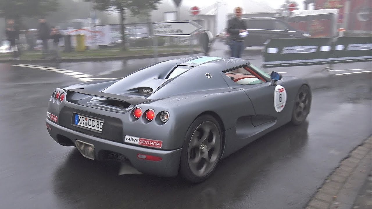 Koenigsegg CC8S - Engine Start Up & Accelerations!