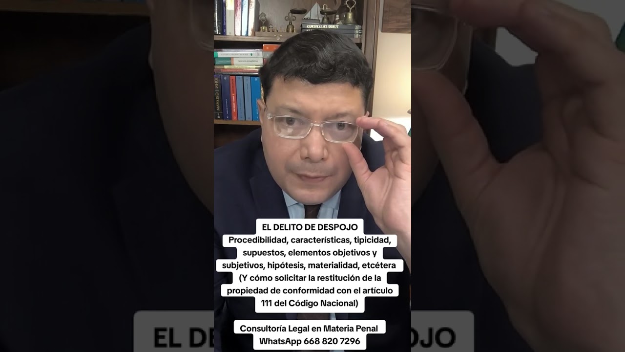 El delito de despojo y la figura jurídica del artículo 111 de Código Nacional para su restitución