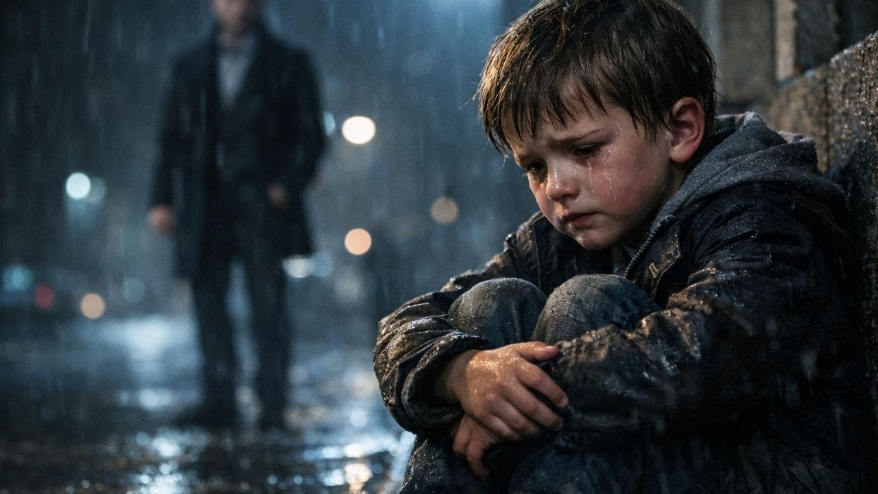 Un millonario vio a un niño llorando en la calle… y no pudo quedarse indiferente