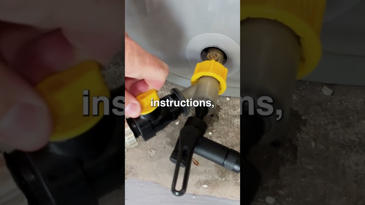 Most people have no idea how to flush their water heater&hellip; and that&rsquo;s okay! 👌🤷&zwj;♂️ #plumber 