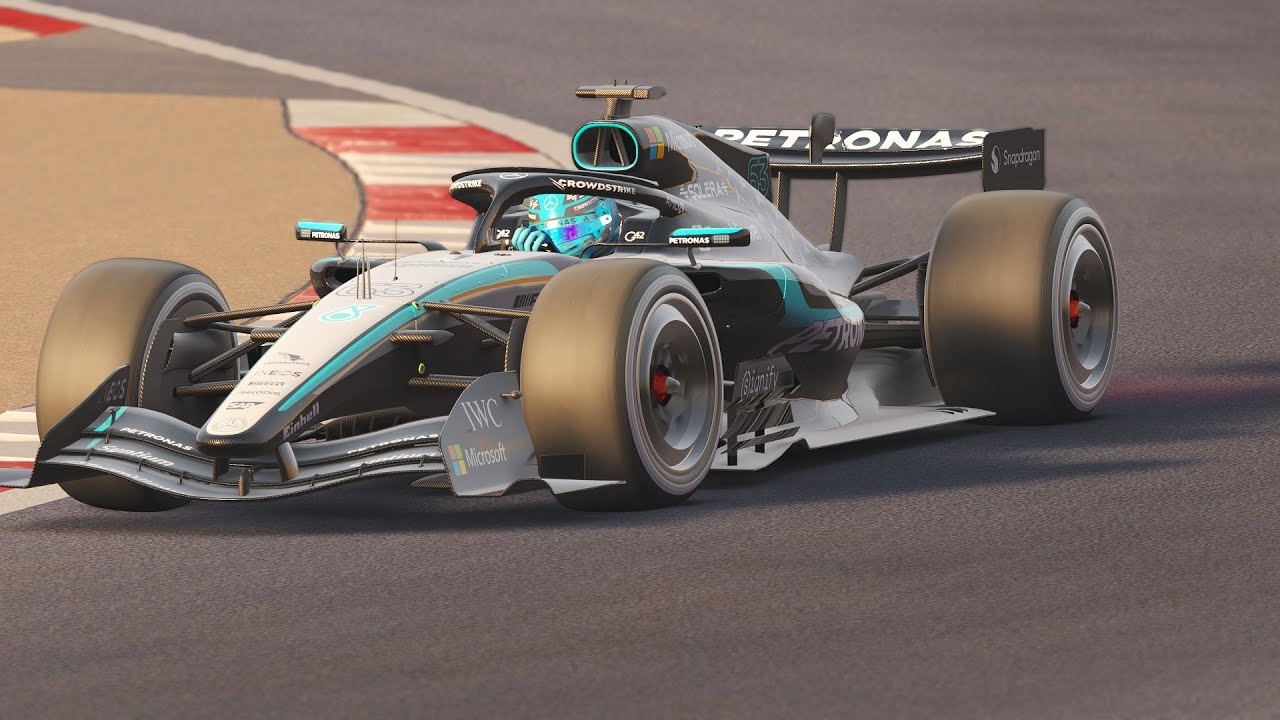 O MONSTRO CHEGOU! Mercedes W17 Hotlap no Bahrain | Assetto Corsa (Sim Dream Mod)
