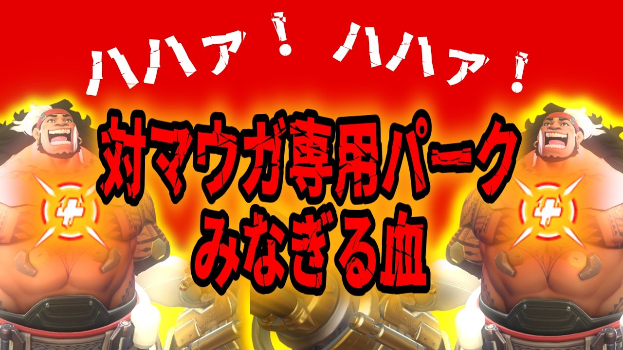 不毛には変わりねぇんだよ【マウガ専】【オーバーウォッチ】