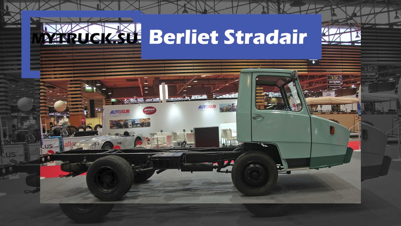 Berliet Stradair is a revolutionary air suspension truck.