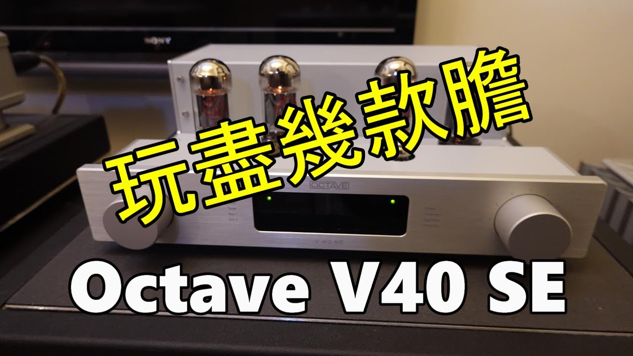 【#器材試聽】德國 Octave V40 SE 合併膽機，換膽玩換到手軟！