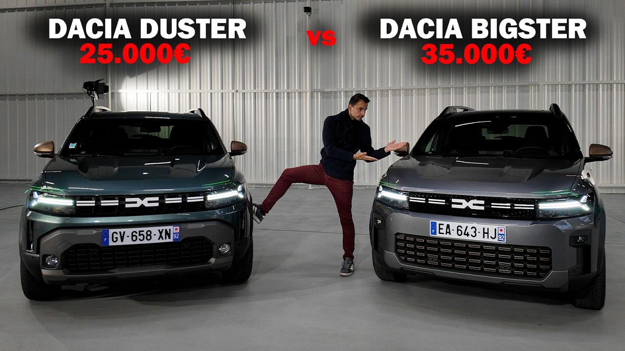 EXCLU - Dacia DUSTER vs Dacia BIGSTER ! Le Comparo en Détail ! A Vous de Choisir Maintenant