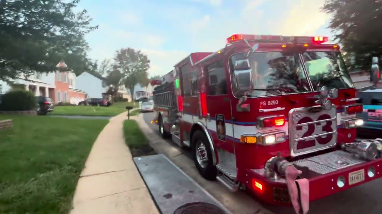 Multiple fatal 2 alarm fire in Montclair VA - Prince William County Fire and Rescue
