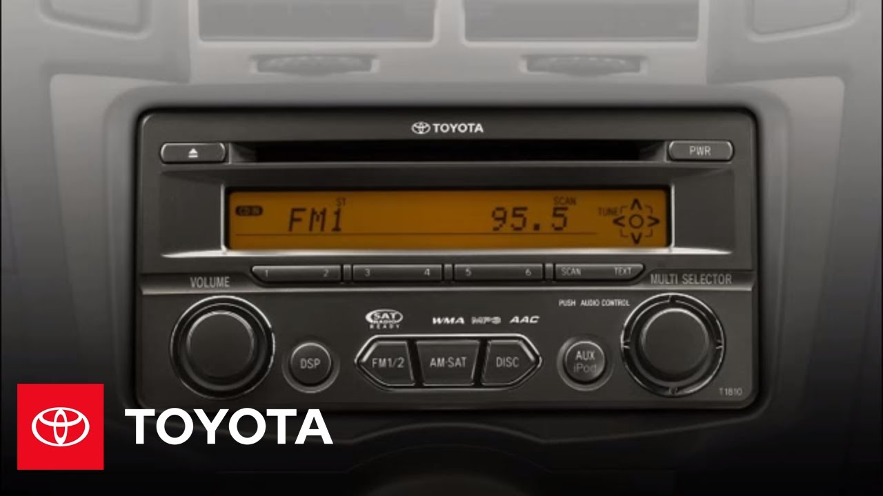 2009 Yaris How-To: Adjust the Sound | Toyota