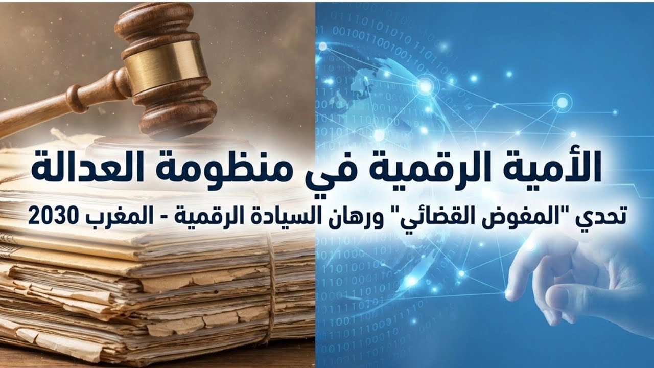 الأمية الرقمية للمفوض القضائي: تحديات التحول وعدالة 2030