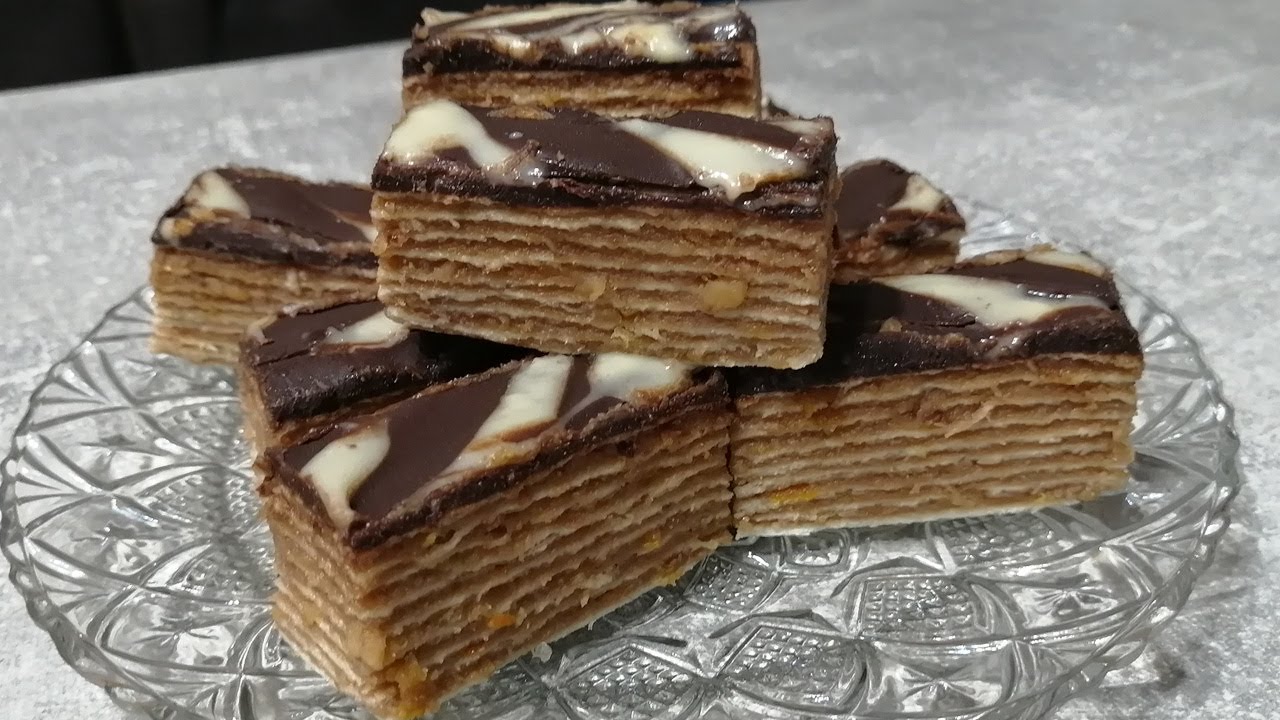 Slavski kolači! Čoko oranž kocke