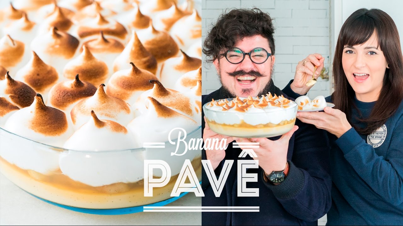 CHICO BALANCEADO aka PAVÊ DE BANANA COM MERENGUE DAORA | BIGODE SOZINHO NA COZINHA | DANI NOCE